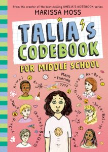 The cover for Talia's Codebook for Middle School, a boo by Marissa Moss