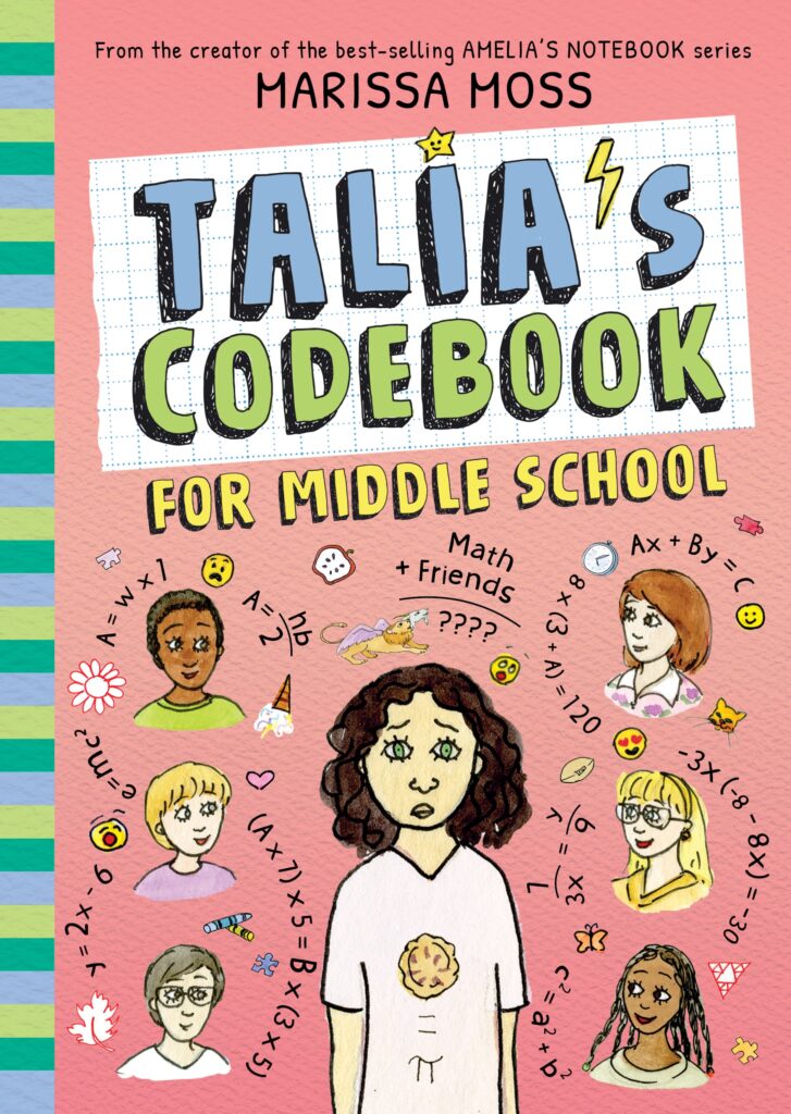The cover for Talia's Codebook for Middle School, a boo by Marissa Moss